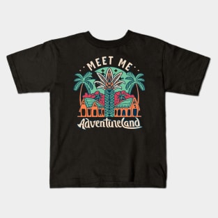 Meet Me In Adventureland Kids T-Shirt